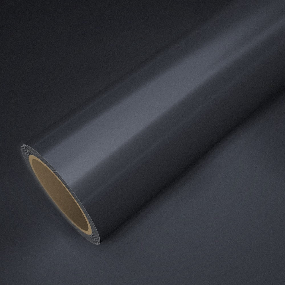 Rol satijn chroom gunmetal op een vel van dezelfde folie