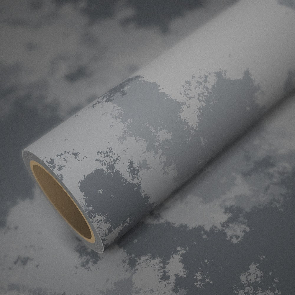 Rol camouflage arctic op een vel van dezelfde folie
