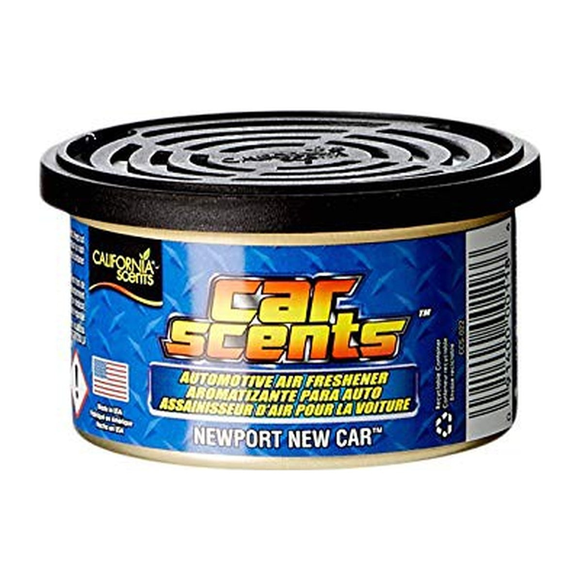 Luchtverfrisser California Scents New Car, nieuwe-autogeur, in blik